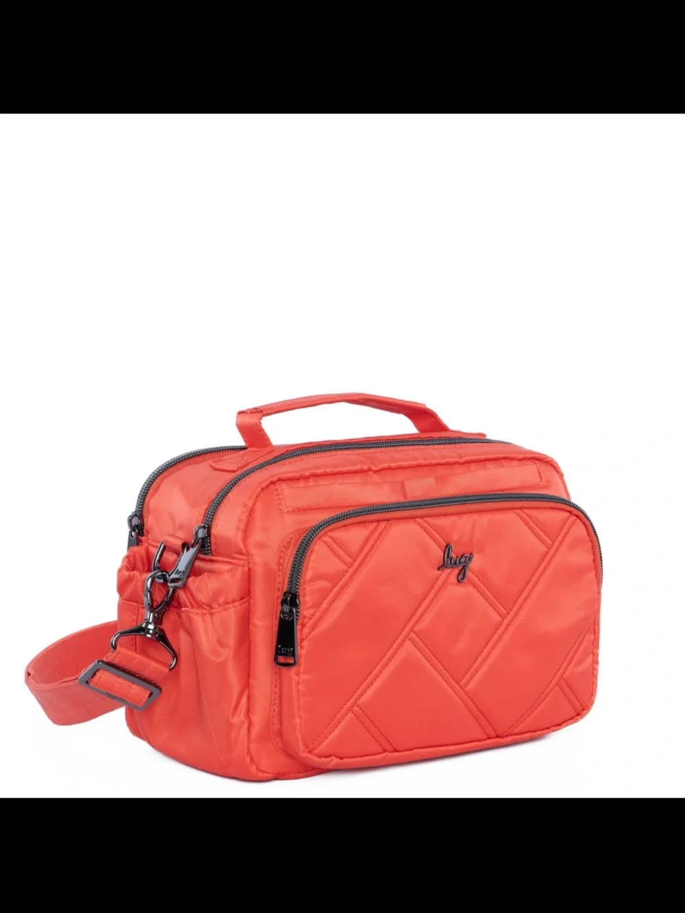 NWOT Lug Boomer Crossbody Bag in Papaya